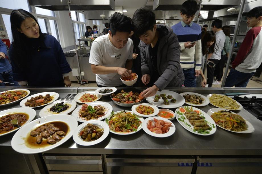 2016-2학기 외국인유학생 요리체험학습